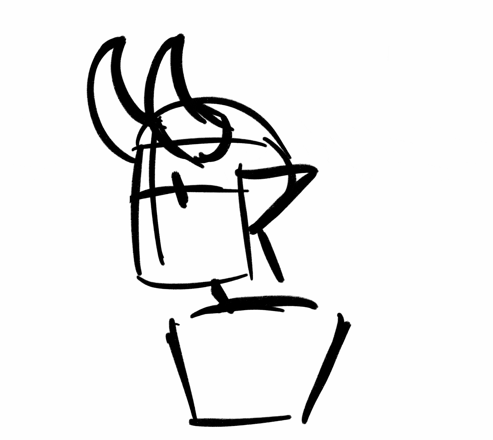 Horns Head Test Animation