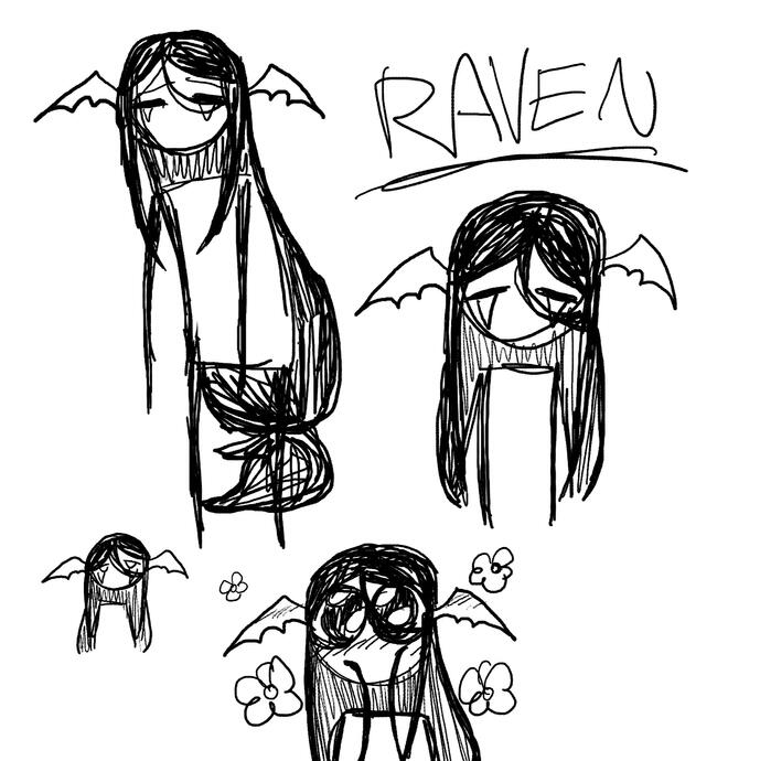 Raven Doodles